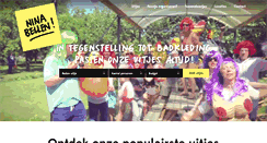 Desktop Screenshot of ninabellen.nl