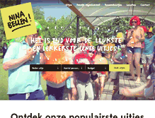 Tablet Screenshot of ninabellen.nl